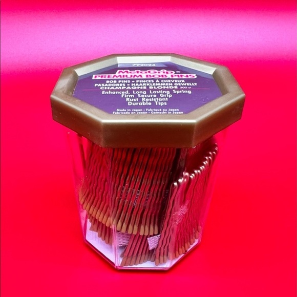 Metagrip Premium slip proof Bobby pins Champagne blonde - Picture 3 of 7